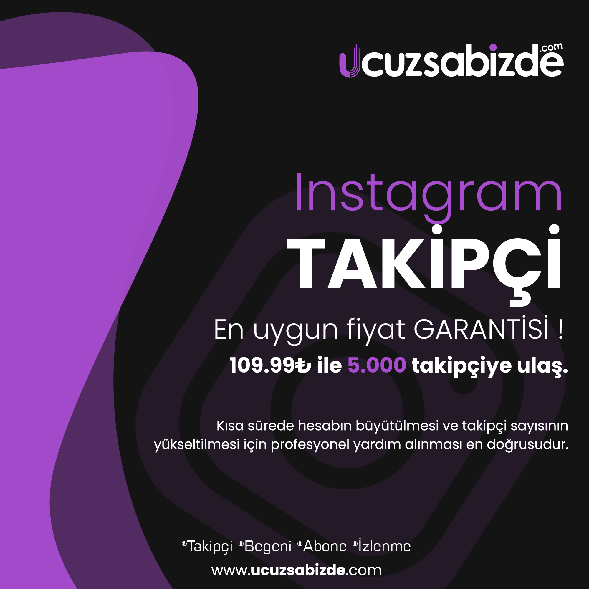 %100 Türk Instagram Takipçisi!